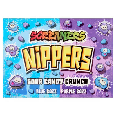 Screamers Nippers Sour candy crunch