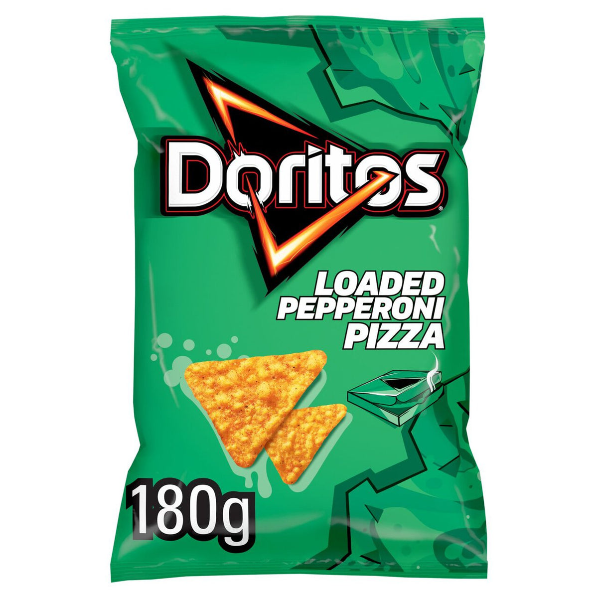 Doritos Loaded Pepperoni Pizza Crisps 180g