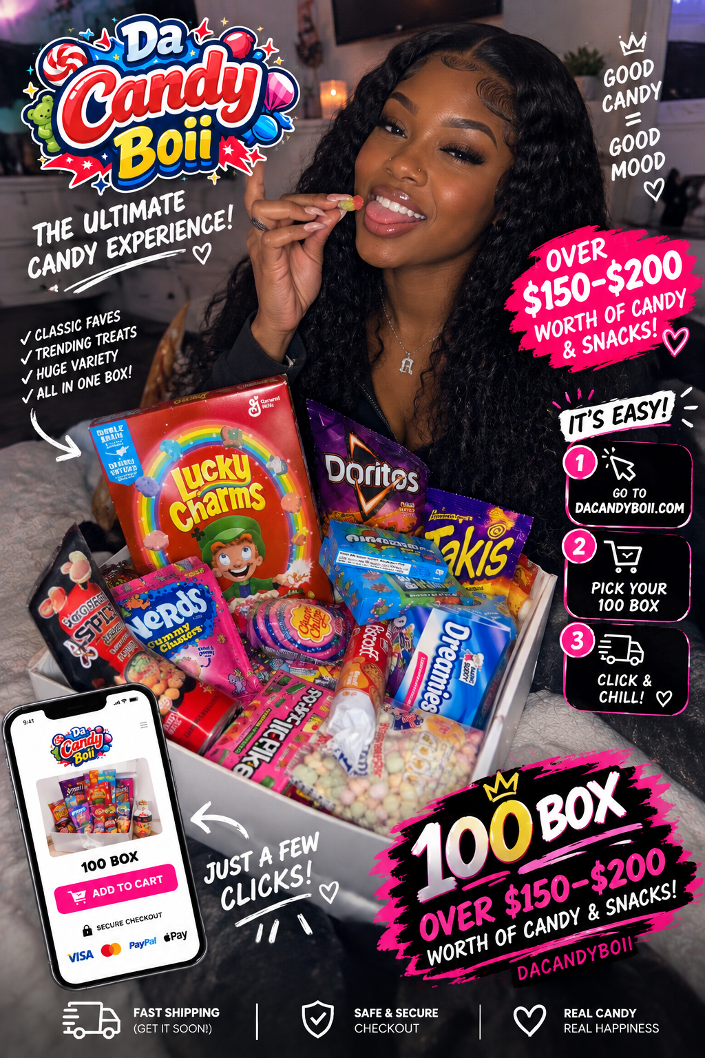 €100 Ultimate Mystery Box – The Full DaCandyBoii Experience