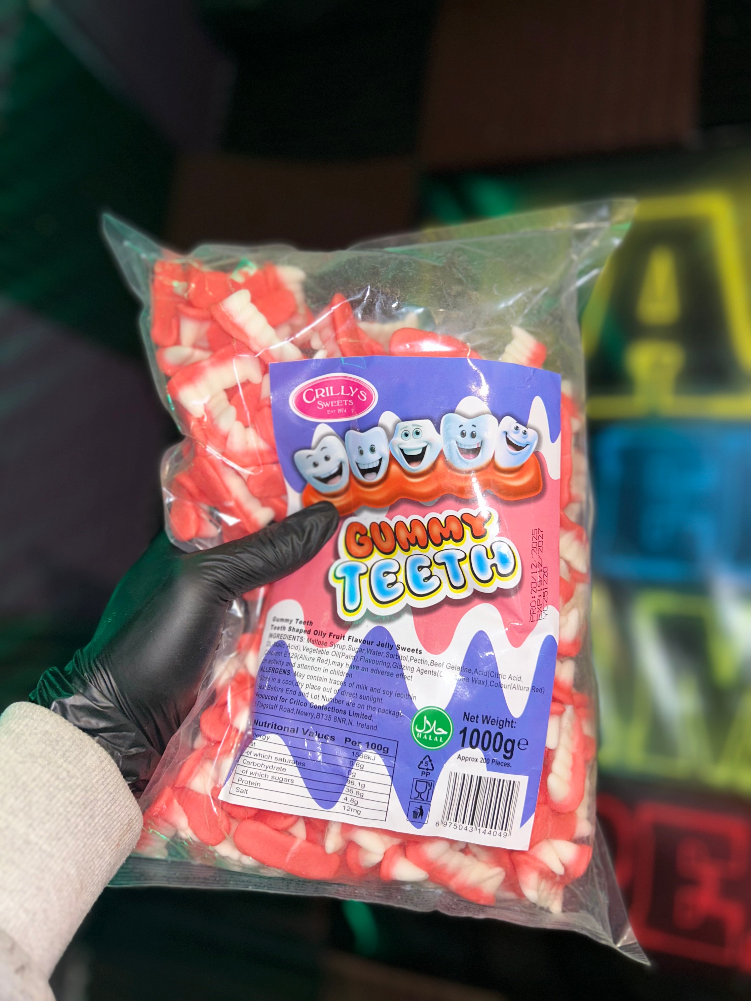 1000kg Gummy Teeth’s