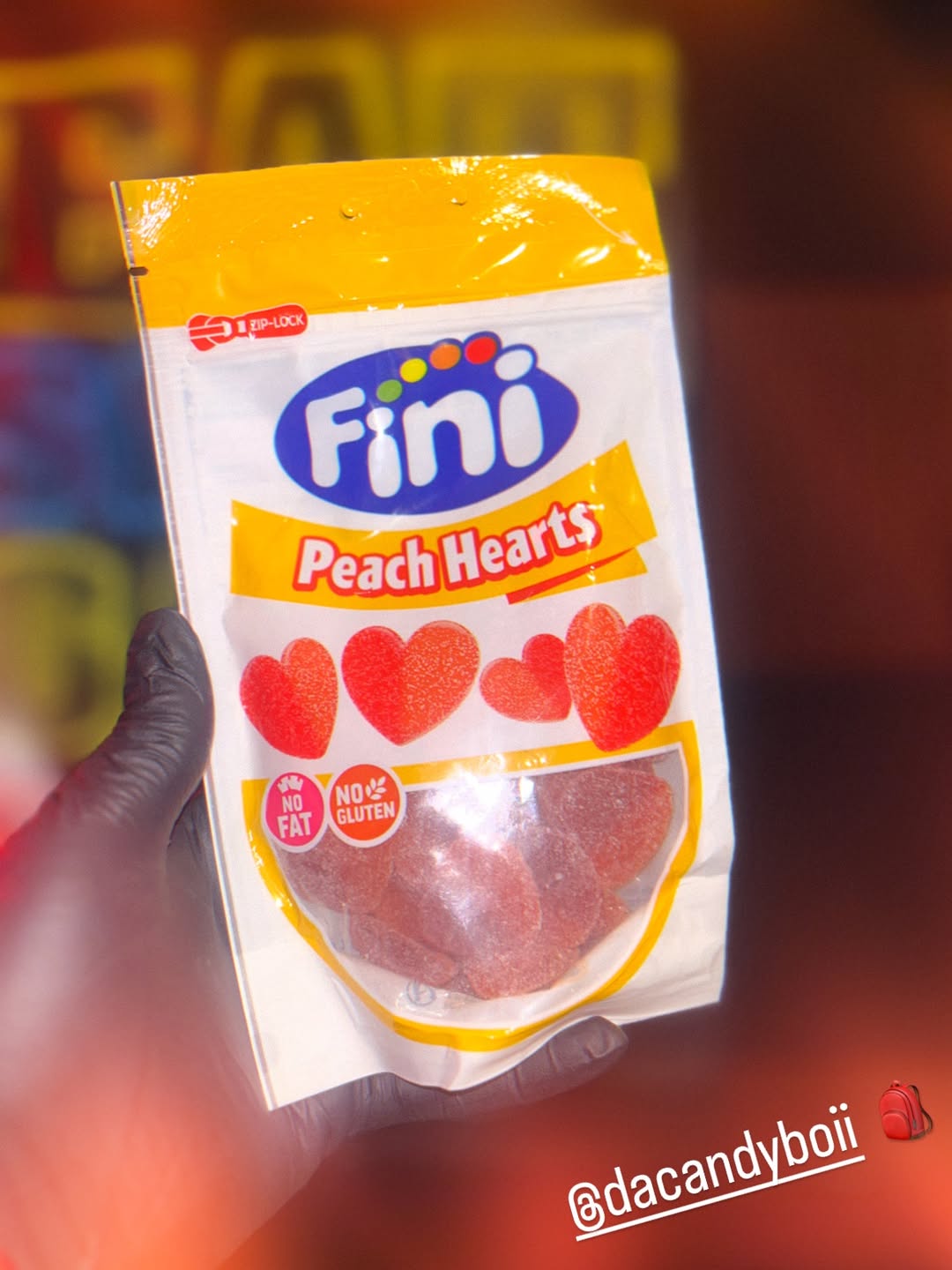 Fini Peach Hearts