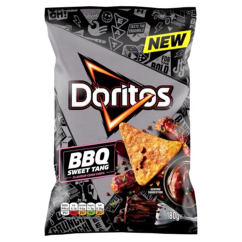 Doritos BBQ Corn Chips Bag (180 g