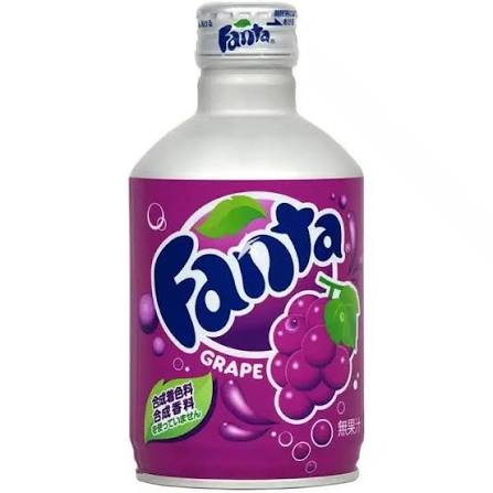 Fanta Grape — Japan Aluminium Bottle
