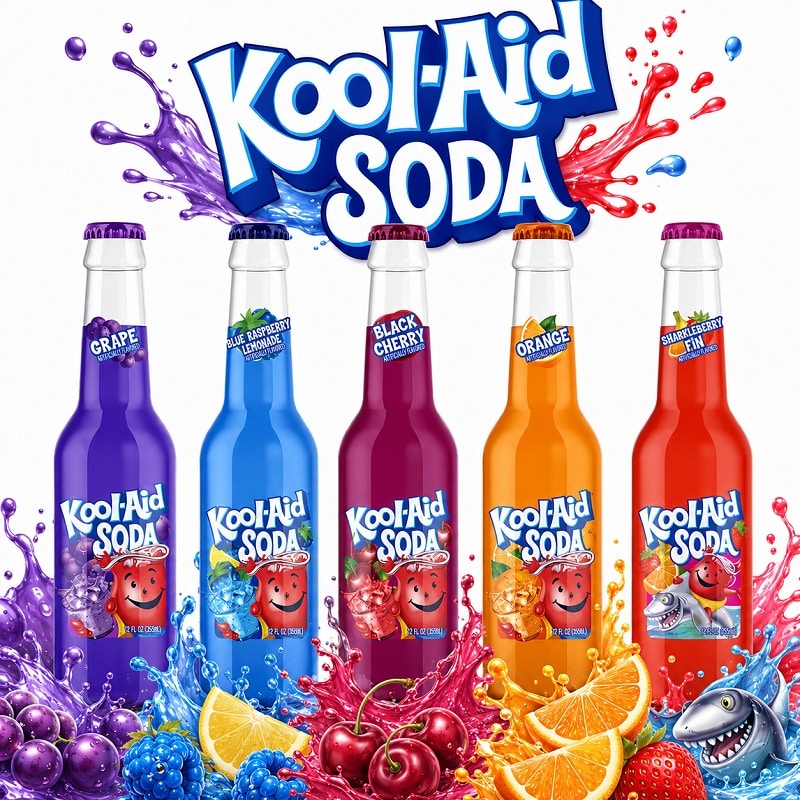 Kool-Aid Soda — Classic Flavour, Now Fizzy