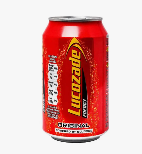 Lucozade Energy Orange — 330ml Can